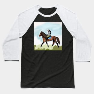 Horse Riding Day Baseball T-Shirt